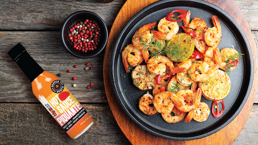 SPICY SWEET GARLIC SHRIMP