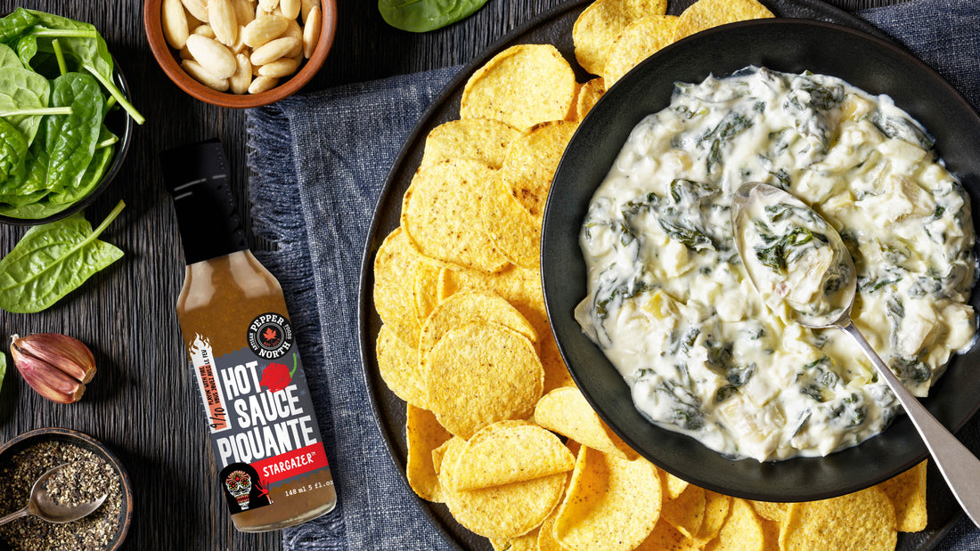 SPICY STARGAZER SPINACH DIP
