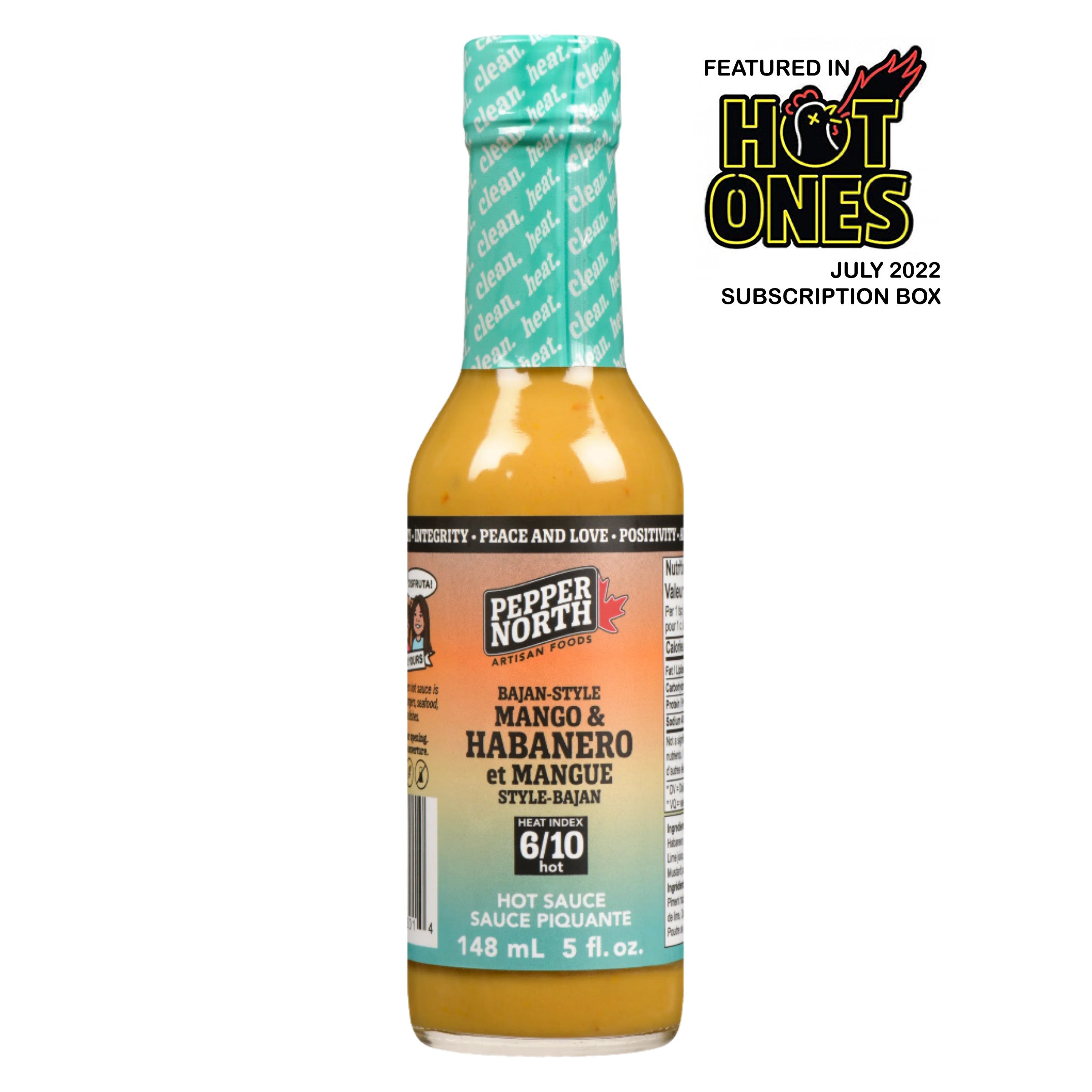 Mango And Habanero Hot Sauce Pepper North Artisan Foods