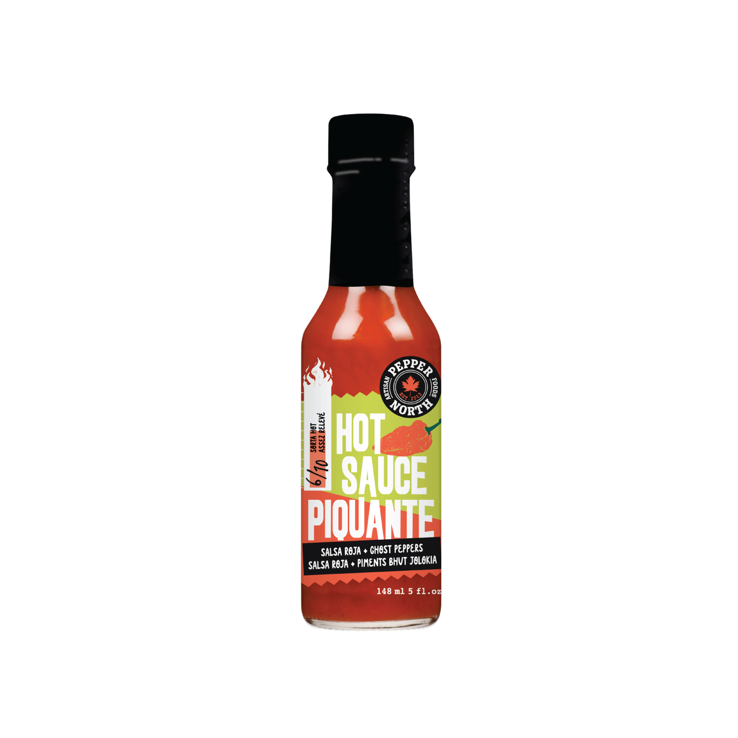 Salsa Roja + Ghost Peppers