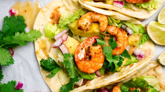 SPICY SHRIMP TACOS