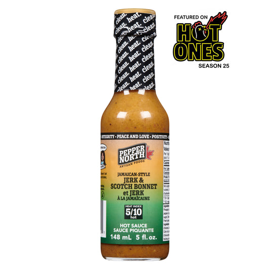 Jerk + Scotch Bonnet Peppers - Hot Ones S25 Sauce #6